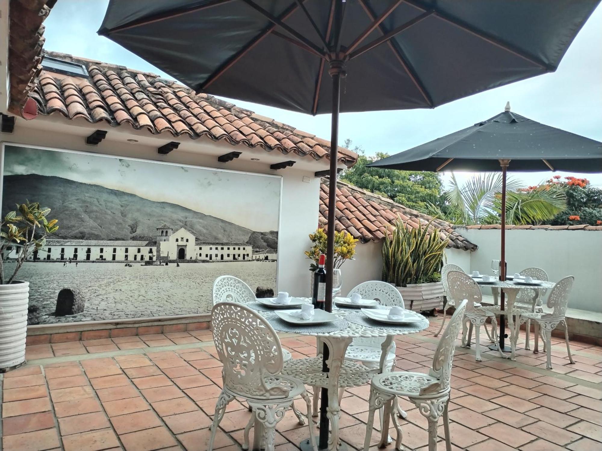 Santa Maria De Leyva Hotel Boutique Вилья-де-Лейва Экстерьер фото