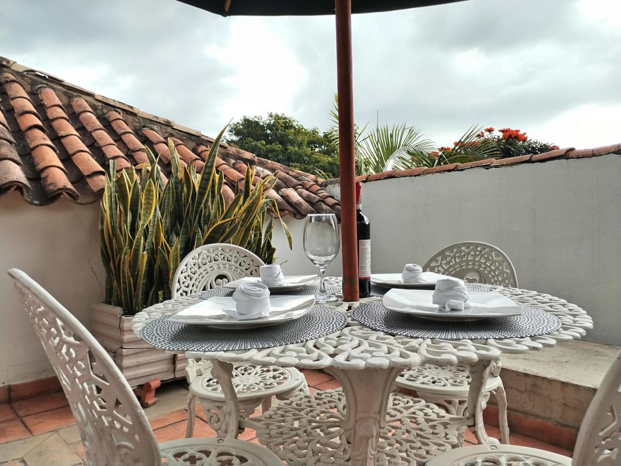 Santa Maria De Leyva Hotel Boutique Вилья-де-Лейва Экстерьер фото