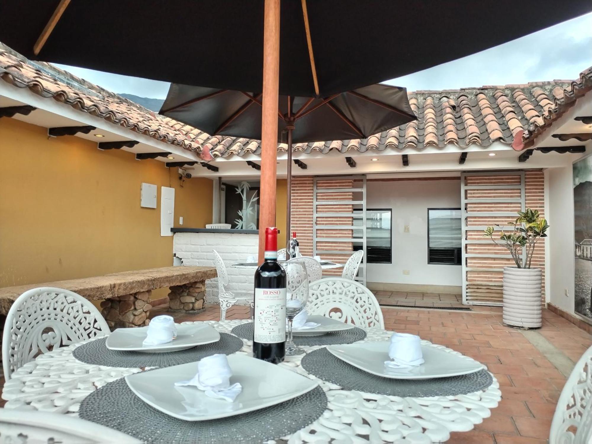 Santa Maria De Leyva Hotel Boutique Вилья-де-Лейва Экстерьер фото